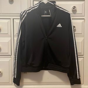 Adidas track suit zip up